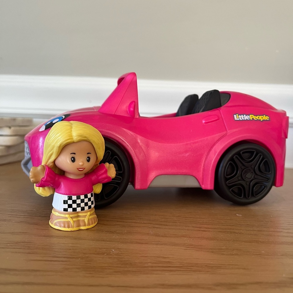 Little People Barbie Car